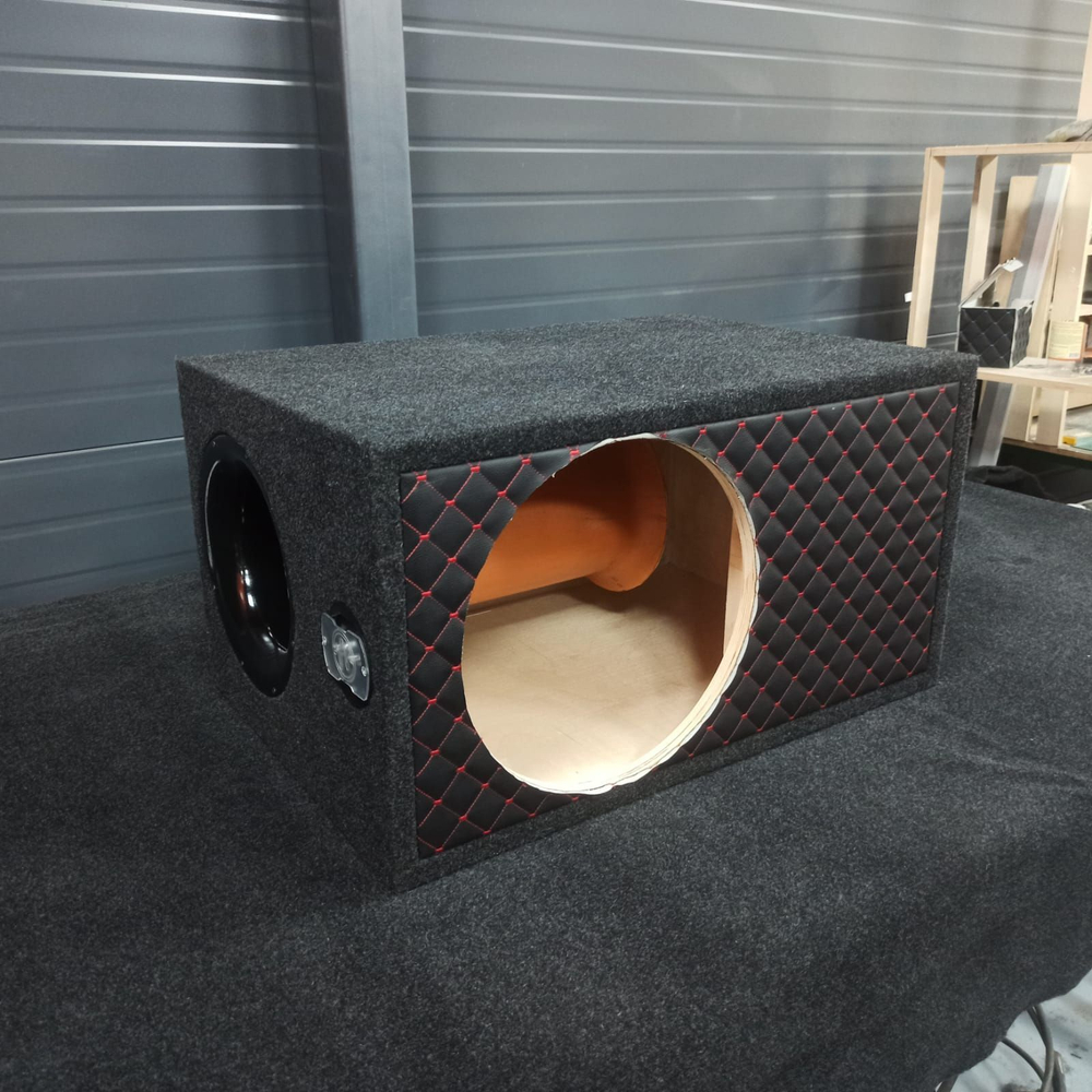 Короб для сабвуфера 15 с экокожей