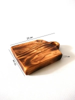 Набор досок разделочных из дерева сервировочных 3 шт.