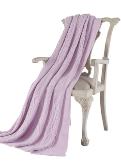 Плед 220х240 Tivolyo home Luna лиловый