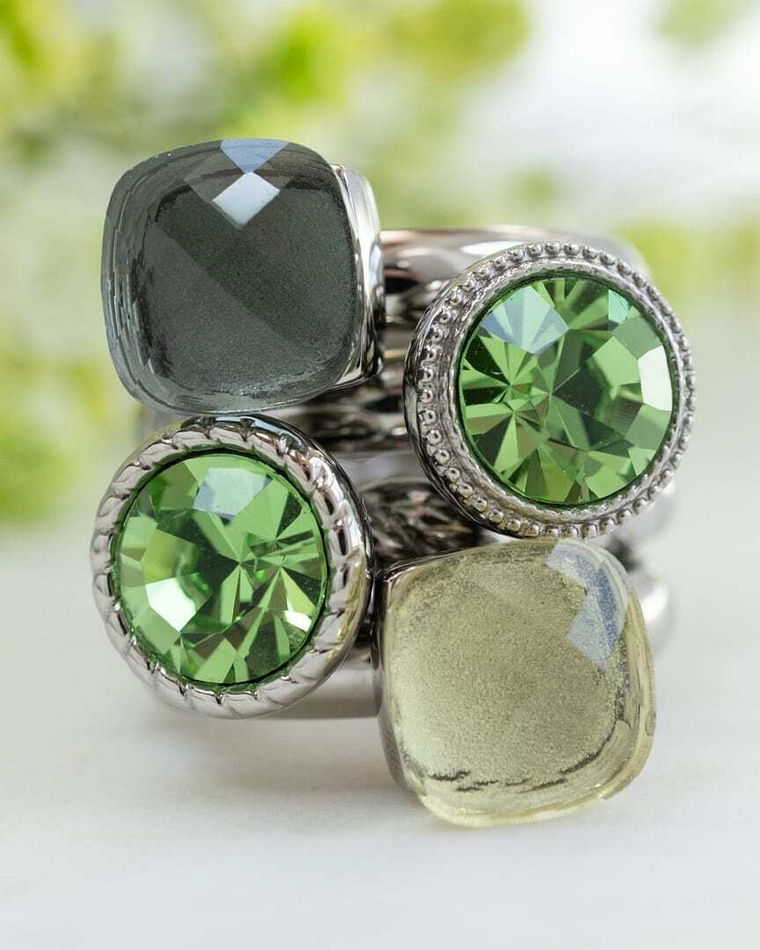 Кольцо Qudo FIRENZE 19 (S) Light Grey 107000/40-5223 19 размер 19