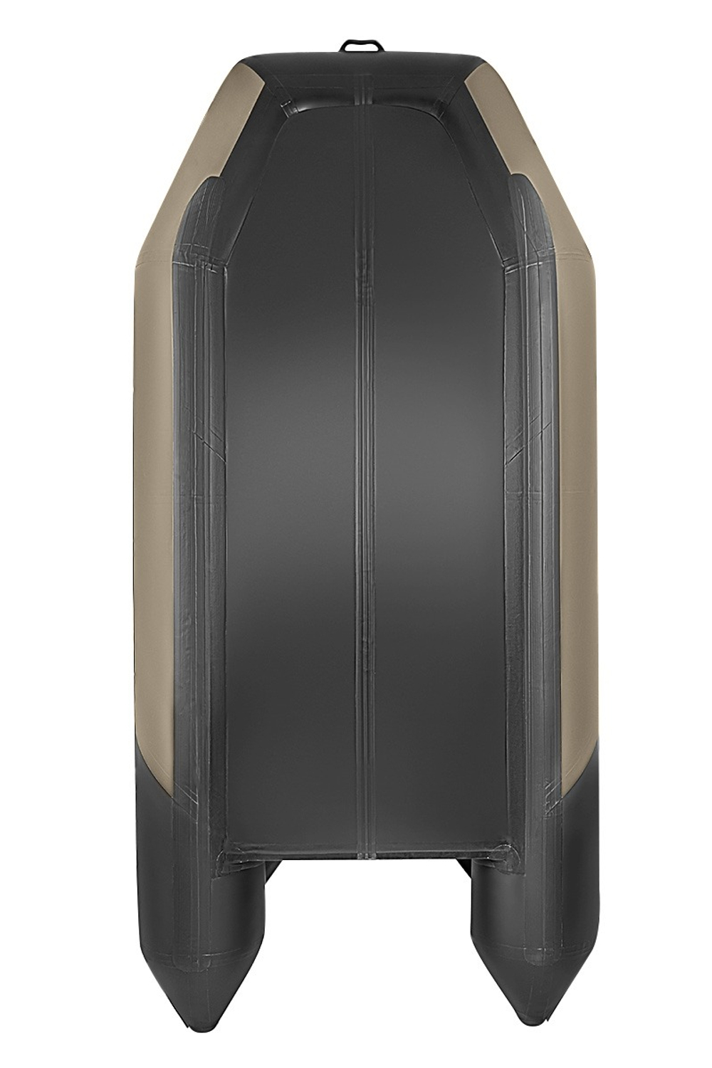 Броня-340 СК слань+киль хаки-черный (Лодка ПВХ под мотор с усилением)