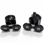 Душевой уголок Abber Schwarzer Diamant 160x60 AG30160BH-S60B-S60B стекло прозрачное/профиль черный