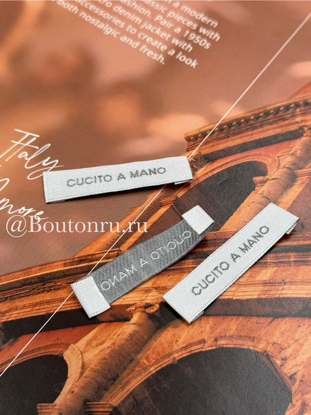 Бирка 50х10 мм (ручная работа)