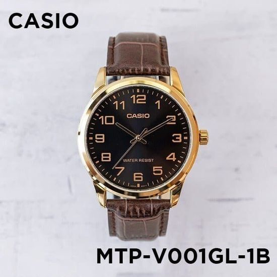 Парные часы Casio Standard: MTP-V001GL-1B и LTP-V001GL-1B