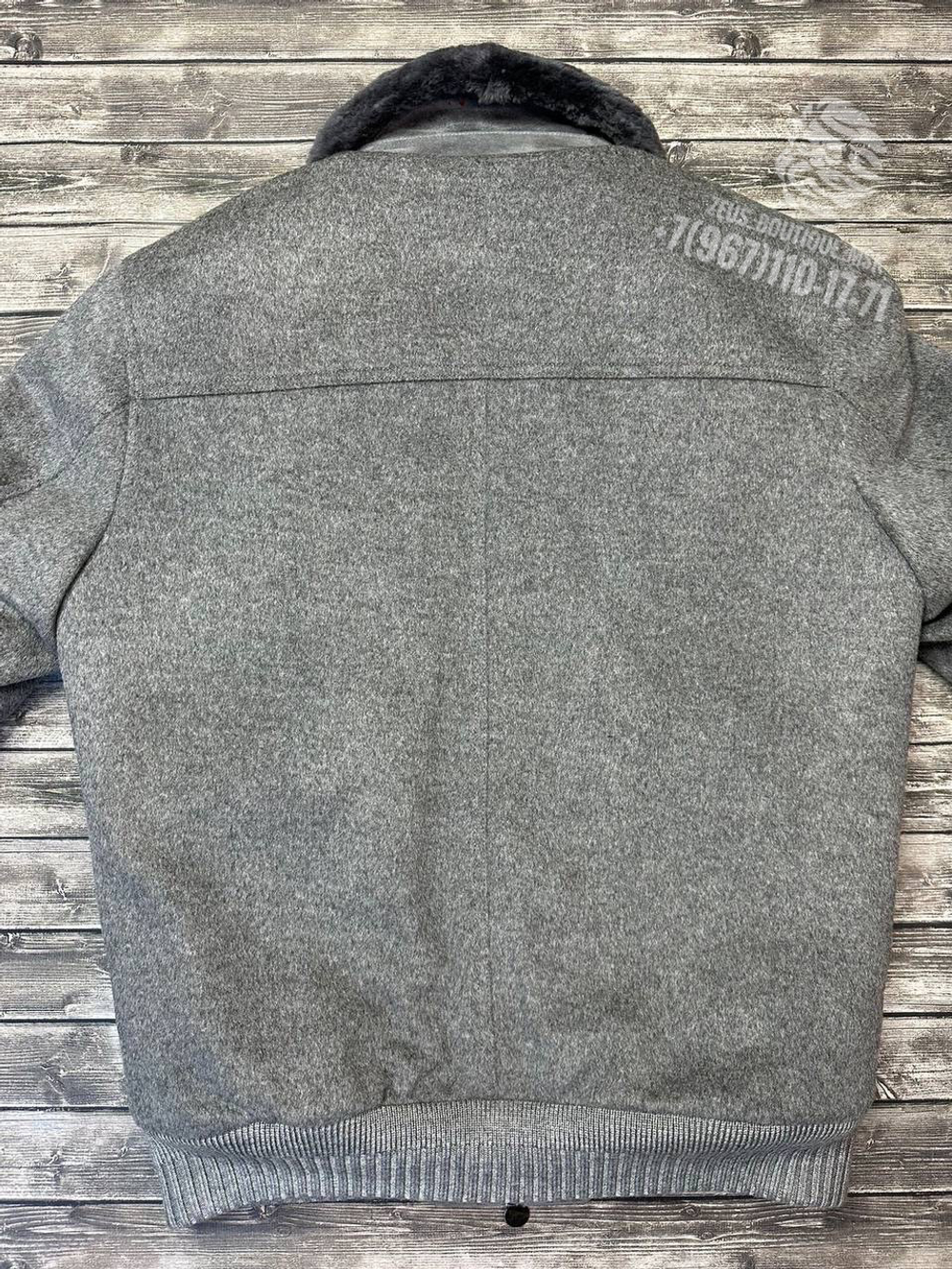 Кашемировая куртка с мехом Kiton