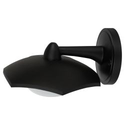 Садово-парковый светильник ЭРА «Дели 5» ДБУ 07-8-007 черный 6-гранный IP44 светодиодный 8Вт 3000K