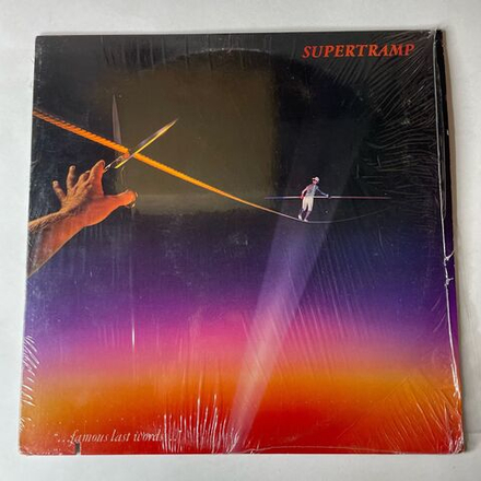 Винтажная виниловая пластинка LP Supertramp Famous Last Words (США 1982) Put On Your Old Brown Shoes