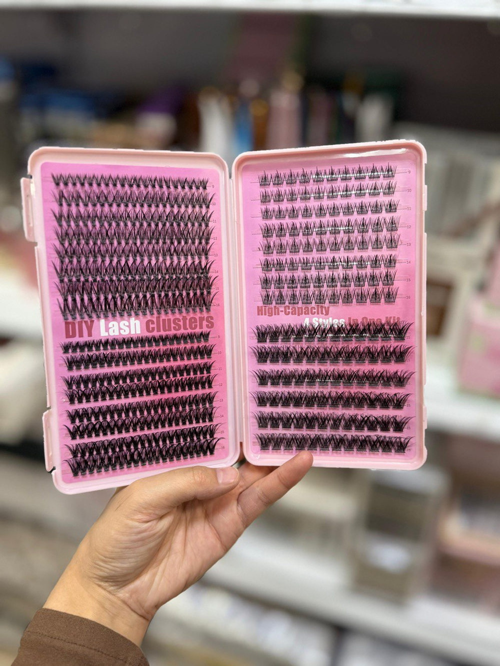 Набор кластерных ресниц