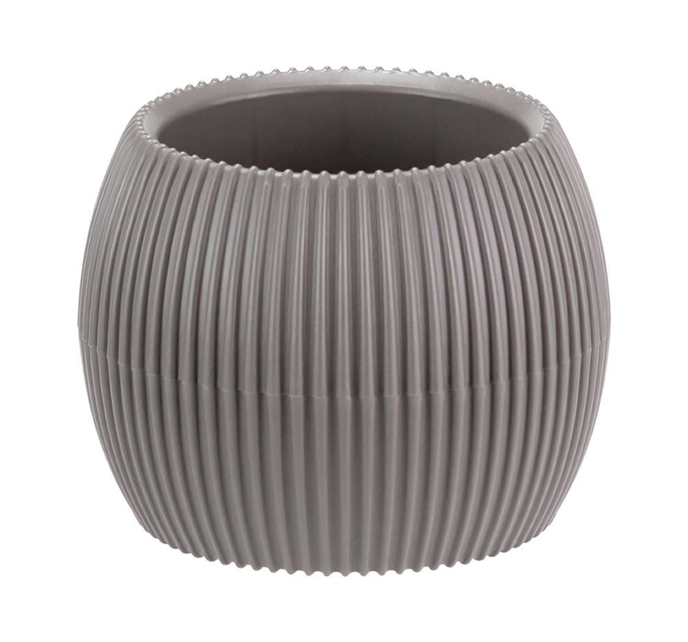 Кашпо ПИКАНТО круглое D145мм 0,7 л с пристегнутым поддоном