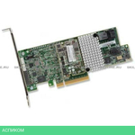 Контроллер LSI 9361-8I SGL 12Gb/s, RAID 0/1/10/5/6/50/60, 8i ports, 1Gb (LSI00417)