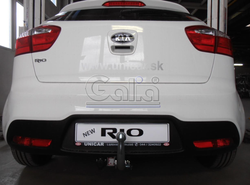 Фаркоп оцинкованный Galia K037A для Kia Rio III хетчбек/седан 2011-2017(паспорт и сертификат в комплекте)(без электрики)