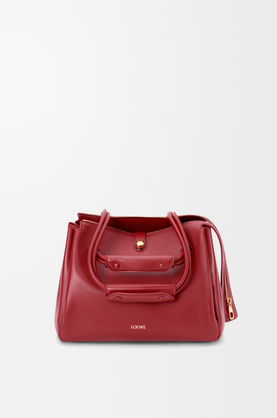 Loewe Сумка Madrid среднего размера из мягкой телячьей кожи, красный