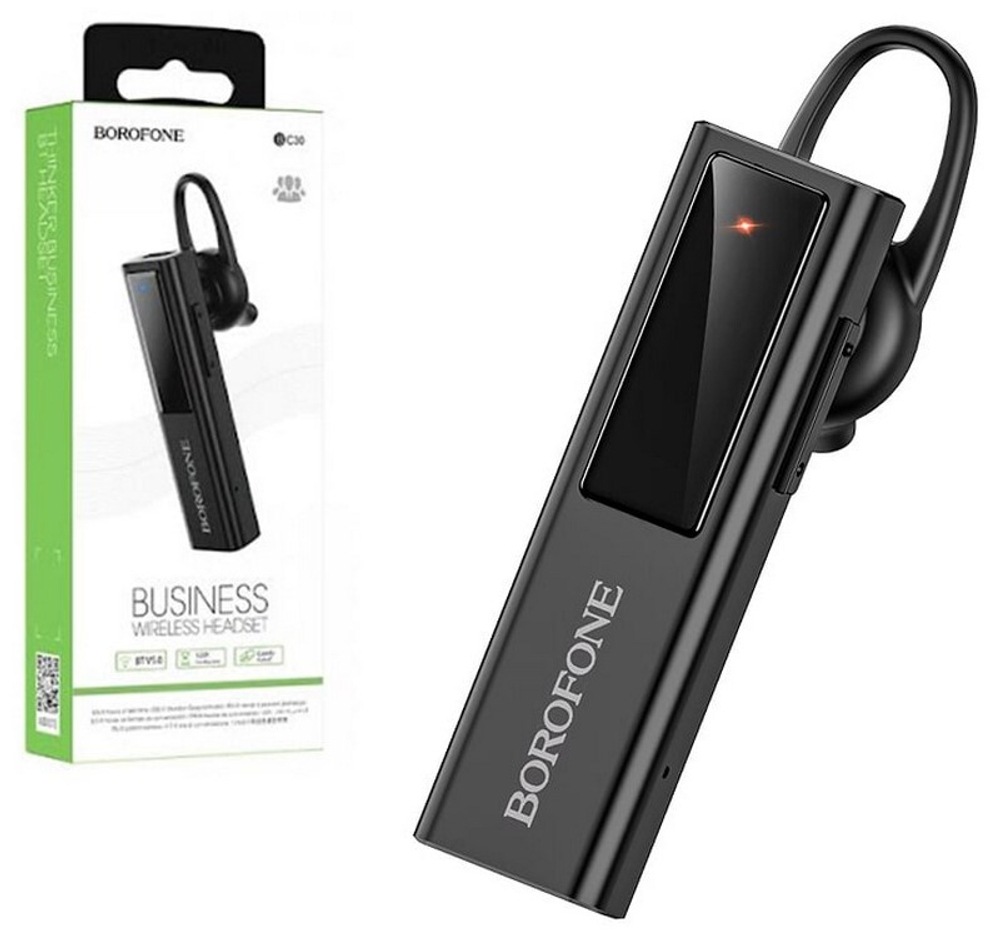 Гарнитура Bluetooth BOROFONE BC30 (черный)