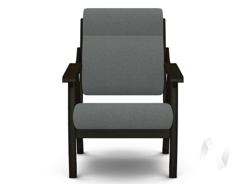 Кресло Вега-10 (венге лак/KIPRUS 10)