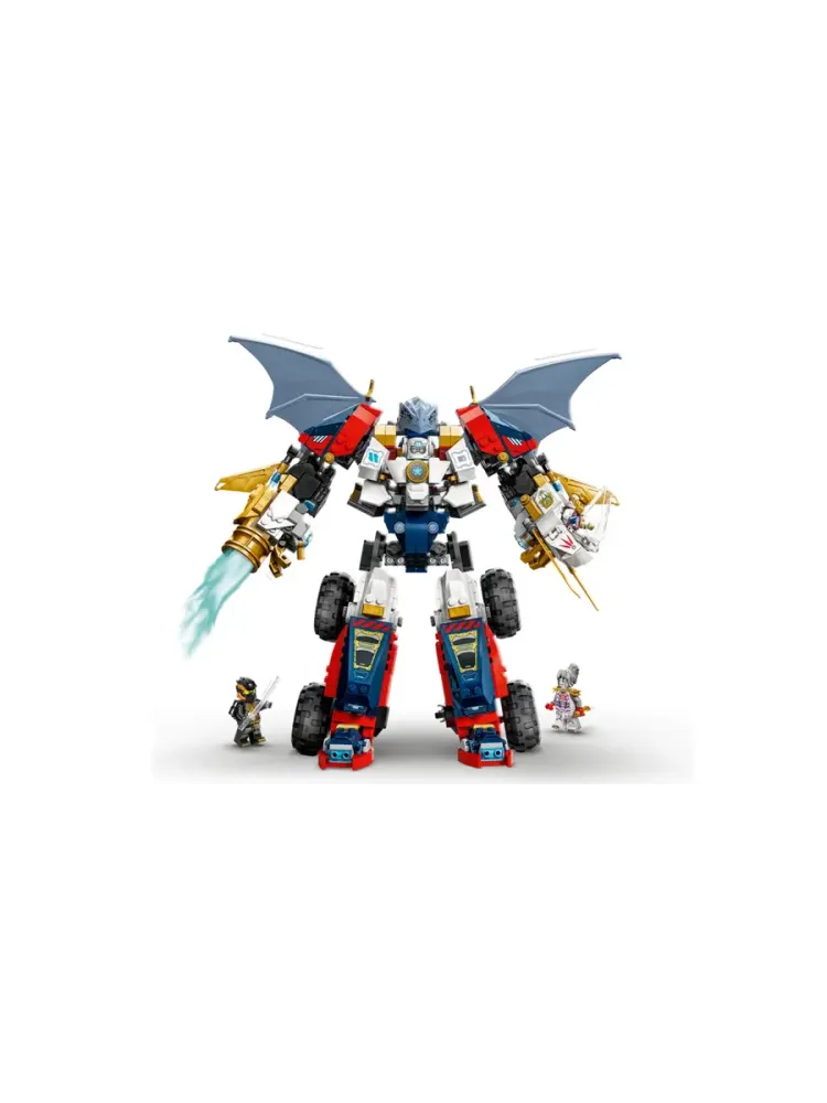 Конструктор Ninjago 71834 Ультракомбайн Зейна 4 в 1