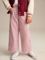 Джинсы широкие для девочки Next E89-694, Розовый