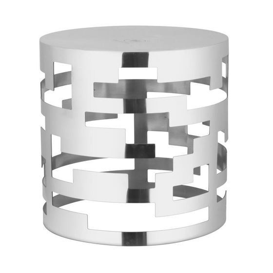 Подставка фуршетная стойка d 20 см h20 см круглая Cutouts нерж. P.L. Hotelware