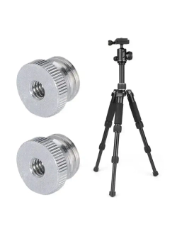 Гладкий переходник с винтом для микрофона с разъемом папа 5/8 дюйма на разъем мама 1/4 дюйма для штатива подставки для микрофона