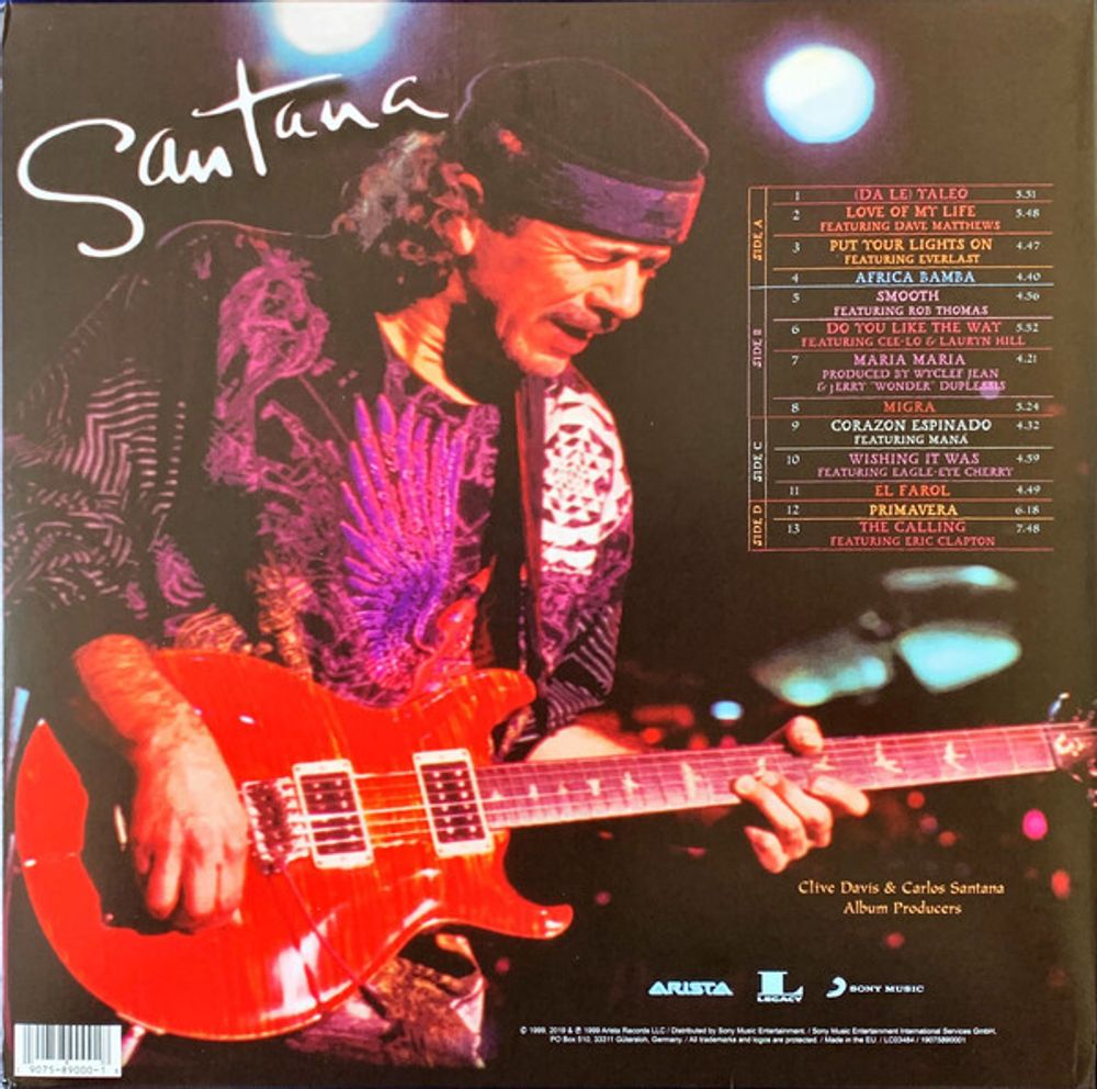 Santana. Supernatural (2 LP)