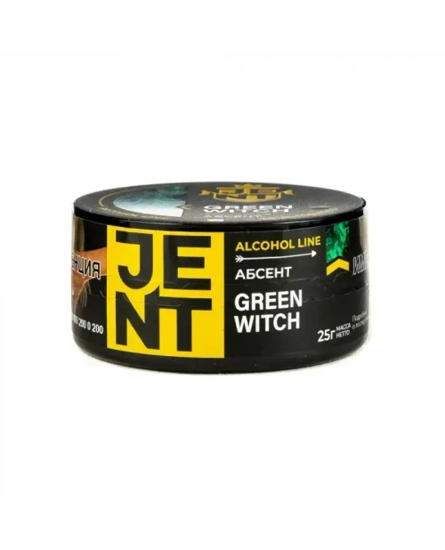 М. Табак для кальяна Jent Alcohol Green Witch (Абсент) 25гр