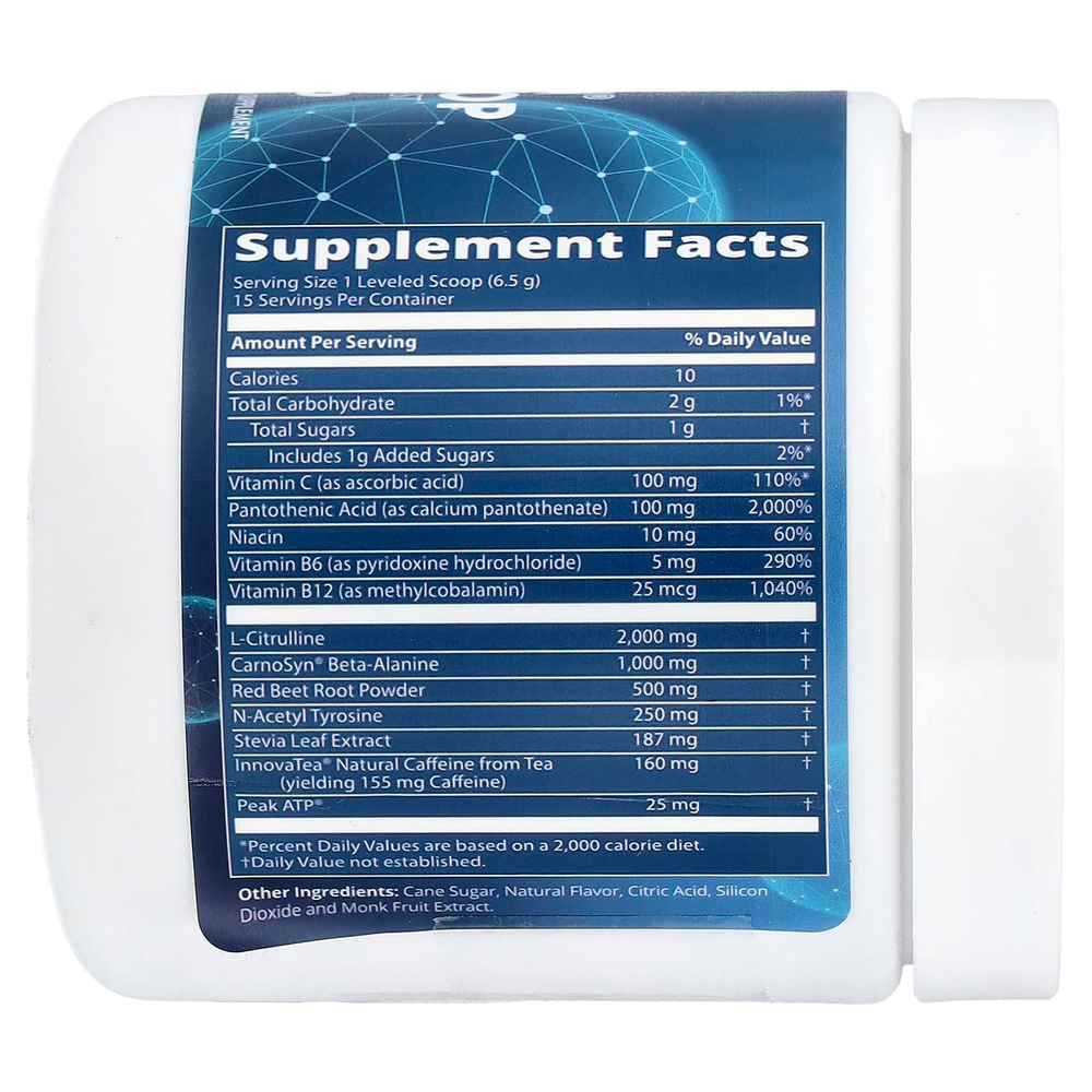 MRM Nutrition, Driven®, мерная ложка сухой добавки, предтренировочный комплекс, со вкусом апельсина, 100 г (3,53 унции)