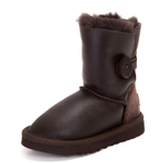 Угги Kids Bailey Button Metallic Chocolate