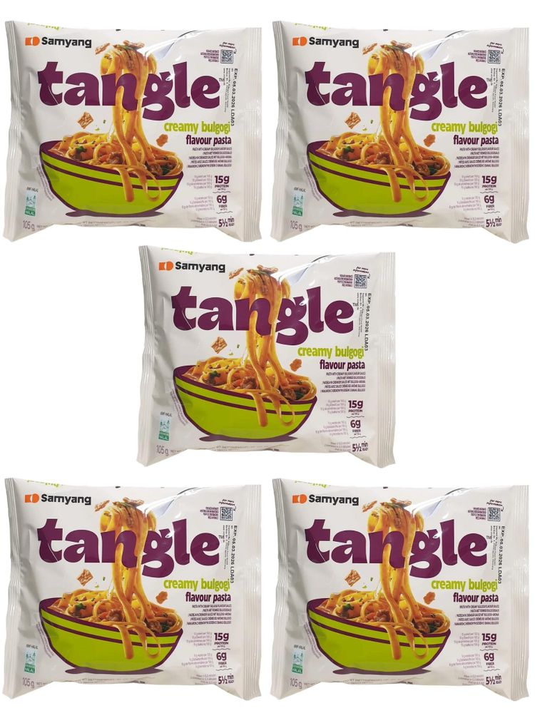 Лапша Бульгоги Samyang Tangle Creamy Bulgogi 105 г x 5 шт