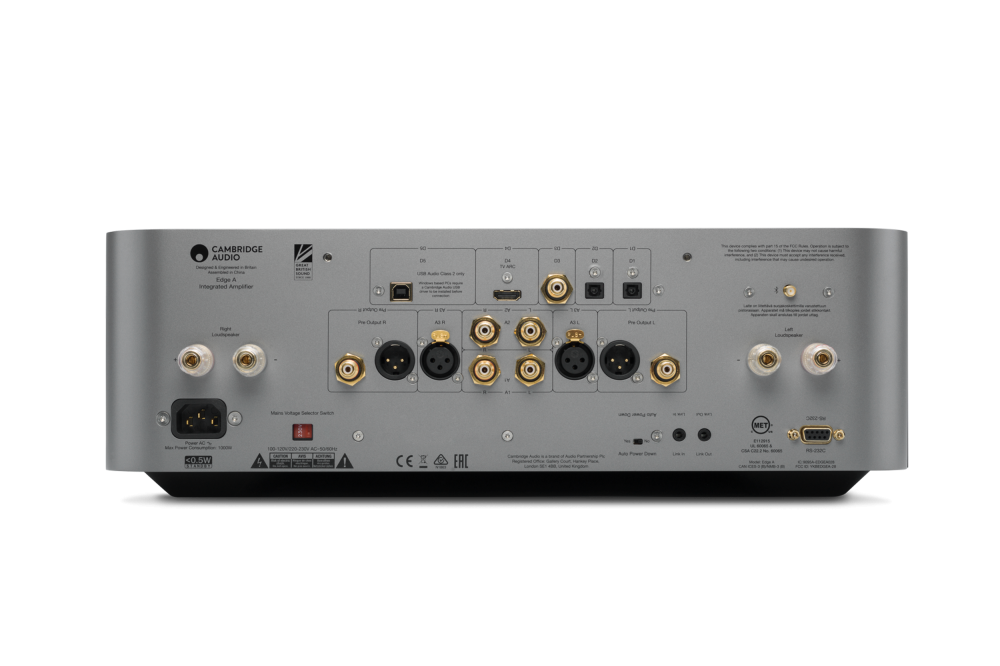 Интегральный усилитель Cambridge Audio Edge A серый