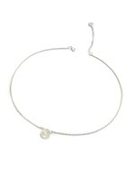 Колье-чокер с перламутром