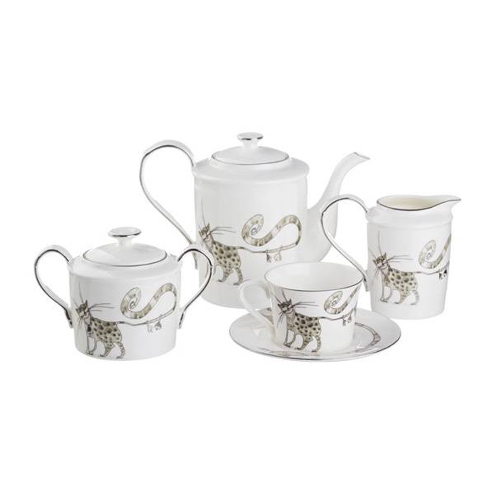 ЧАЙНЫЙ СЕРВИЗ LEFARD "КОТИКИ" НА 6 ПЕР. 15 ПР. 1000/400/350/200 МЛ (КОР=2НАБОР.)