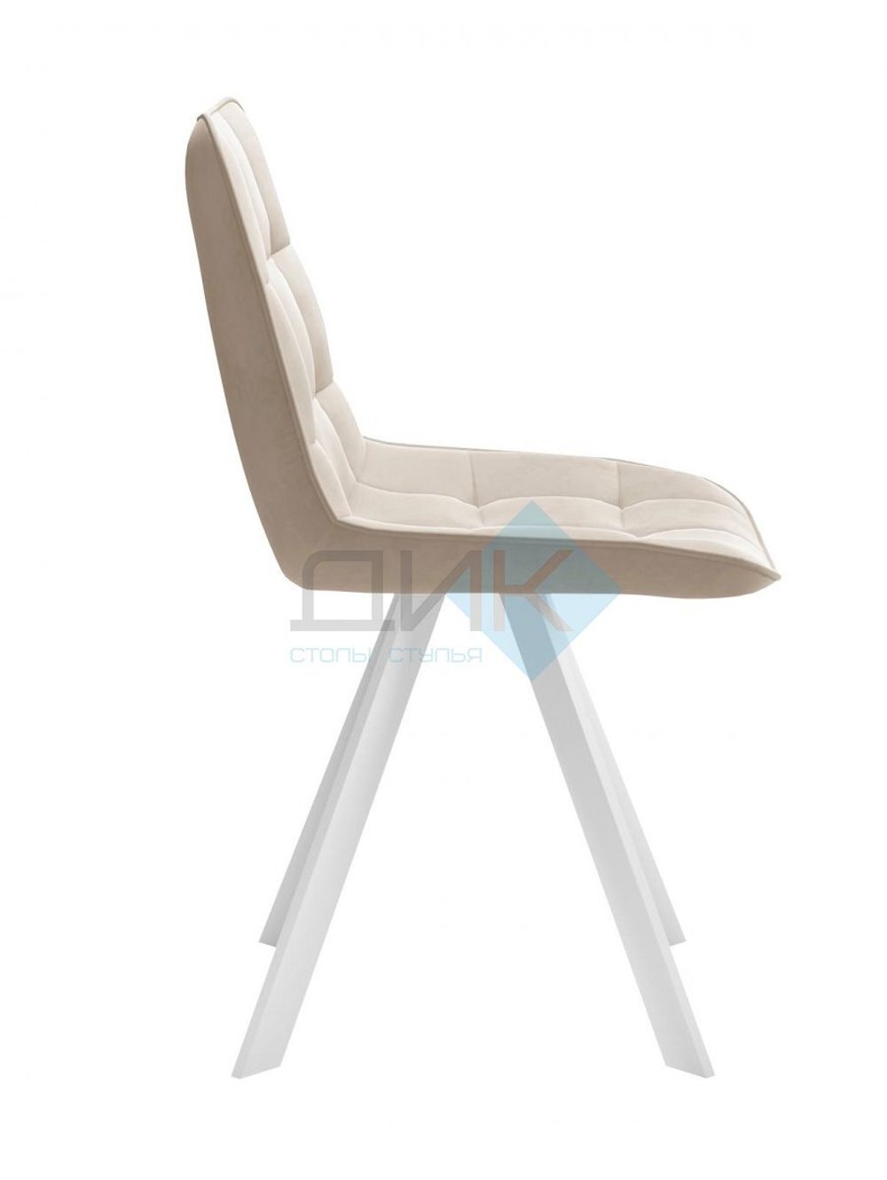 Стул DikLine 229 поворотный опоры белые