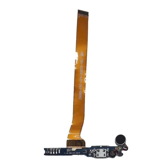 Шлейф с нижней платой для Highscreen Easy Power с разъемом питания микрофоном и вибромотором