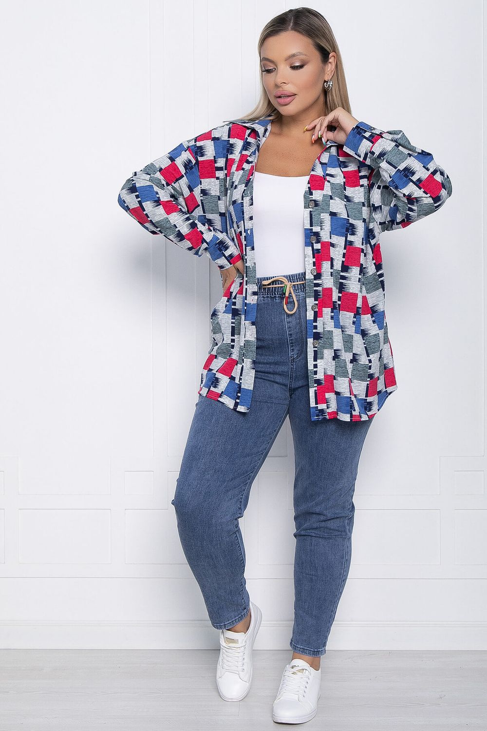 Блуза Габи (мультиколор) Б10869 LT Collection