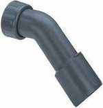 Отвод Viega DN50/40 378929, ABS-пластик, 45°, 180мм, резьба, 1шт