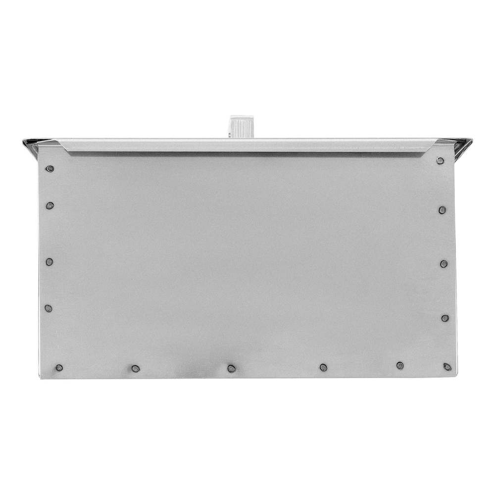 Коптильня двухъярусная 500 x 270 x 175 мм, нержавеющая сталь, 0.8 мм, с поддоном, на ножках, Camping Palisad