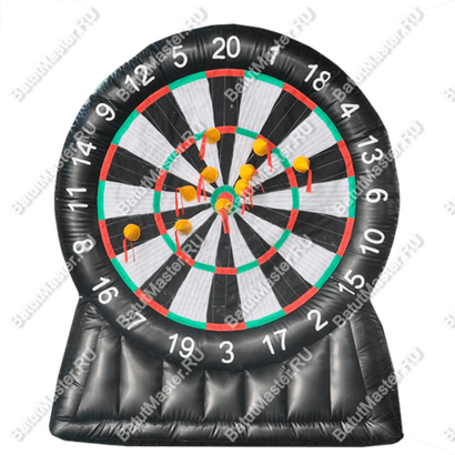 Надувной дартс «Классик», на подкачке, диаметр 3 м, размер 3×2×3 м
