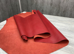 Luxury Tannery Red Fiesta (1,3-1,5 мм), цв. Красный, натуральная кожа