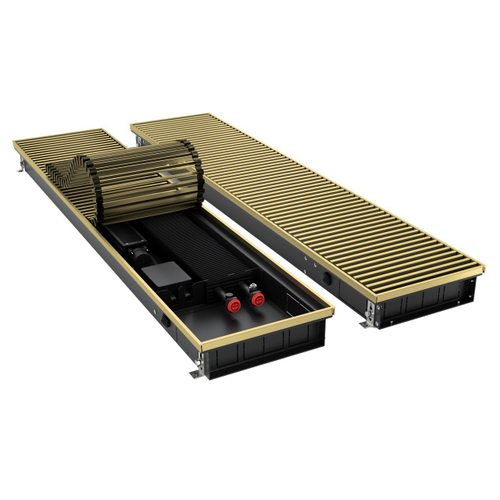 Конвектор внутрипольный Royal Thermo ATRIUM TURBO-80/180/2900-DG-U-AU