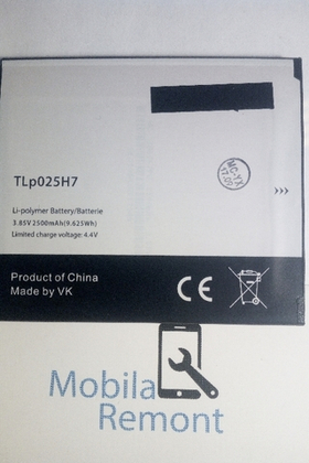 Аккумулятор для Alcatel TLp025H7/TLi025B7 ( OT-5051D/5011A )