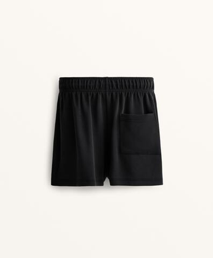 Oysho Мягкие шорты, черный