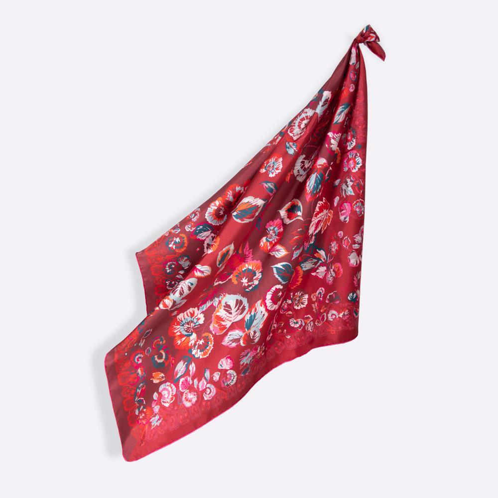 Платок 65х65 Petrusse Alienor Rouge