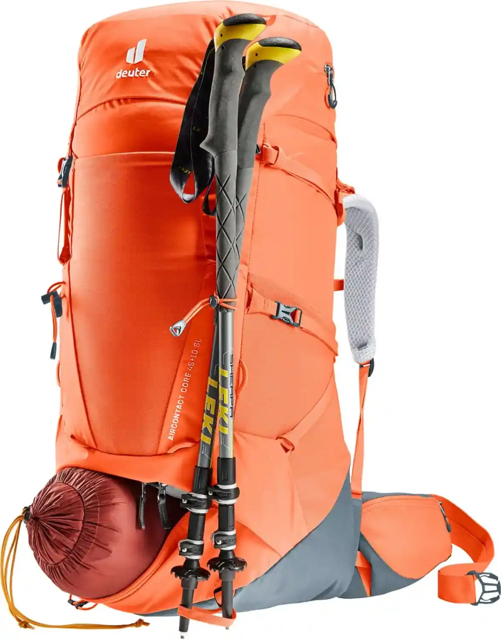 Рюкзак Deuter Aircontact Core 45+10, SL, Paprika-Graphite