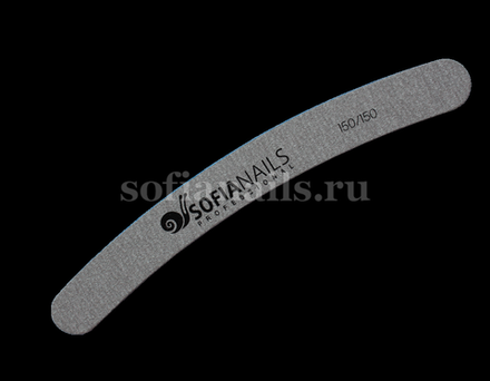 SofiaNails Пилка зебра бумеранг Япония, 150/150 гр