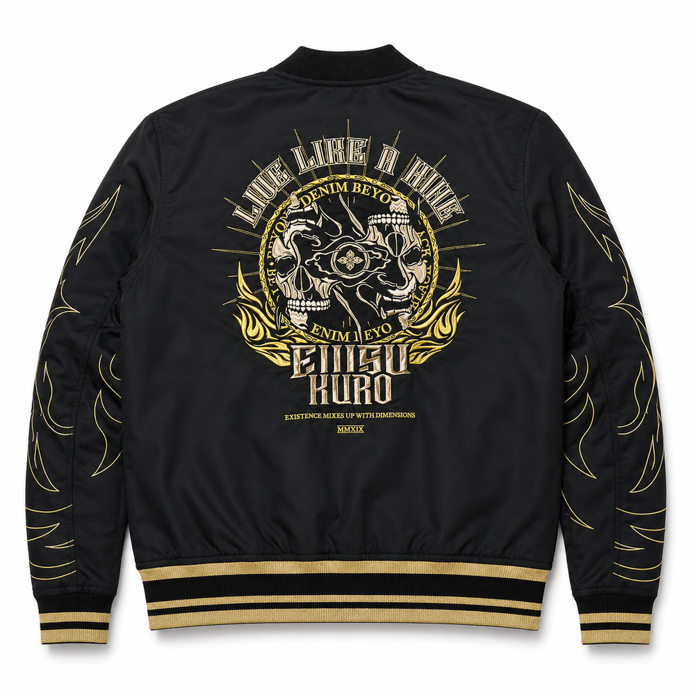 Бомбер Evisu Kuro