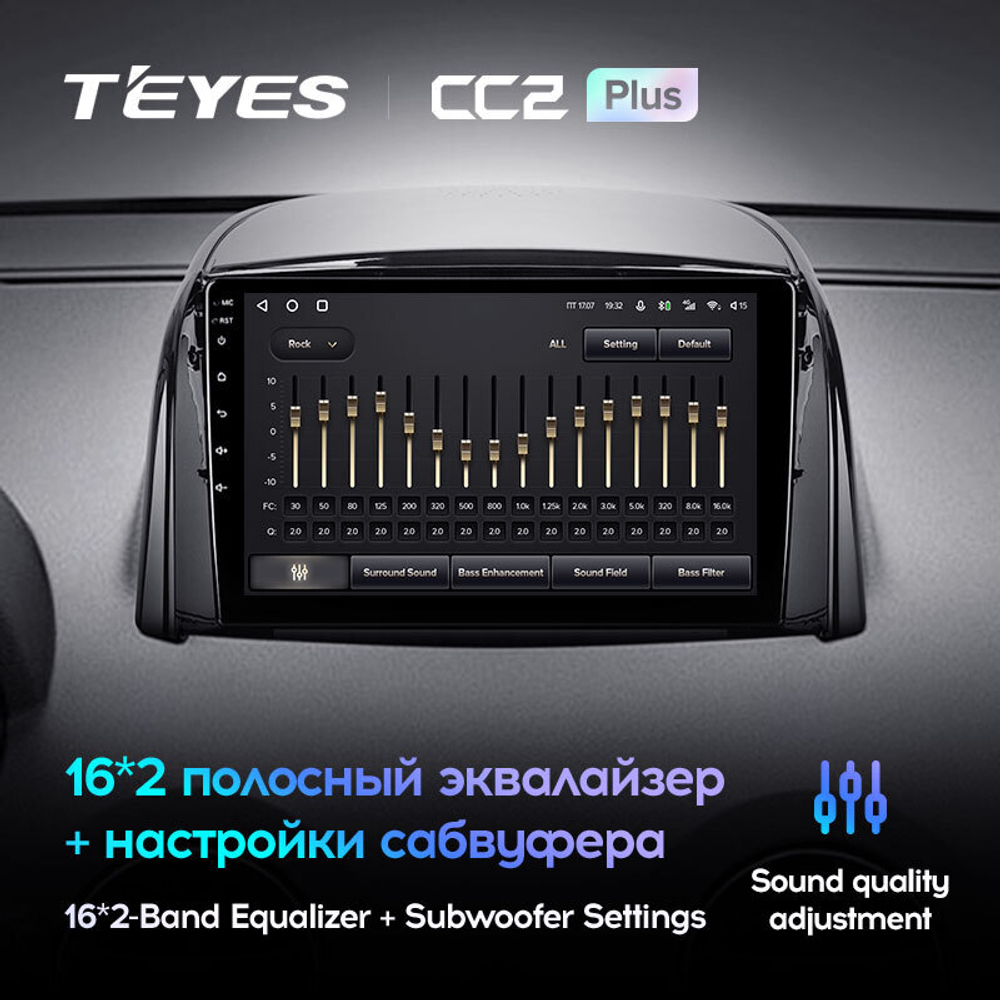 Teyes CC2 Plus 9" для Renault Koleos 2008-2016