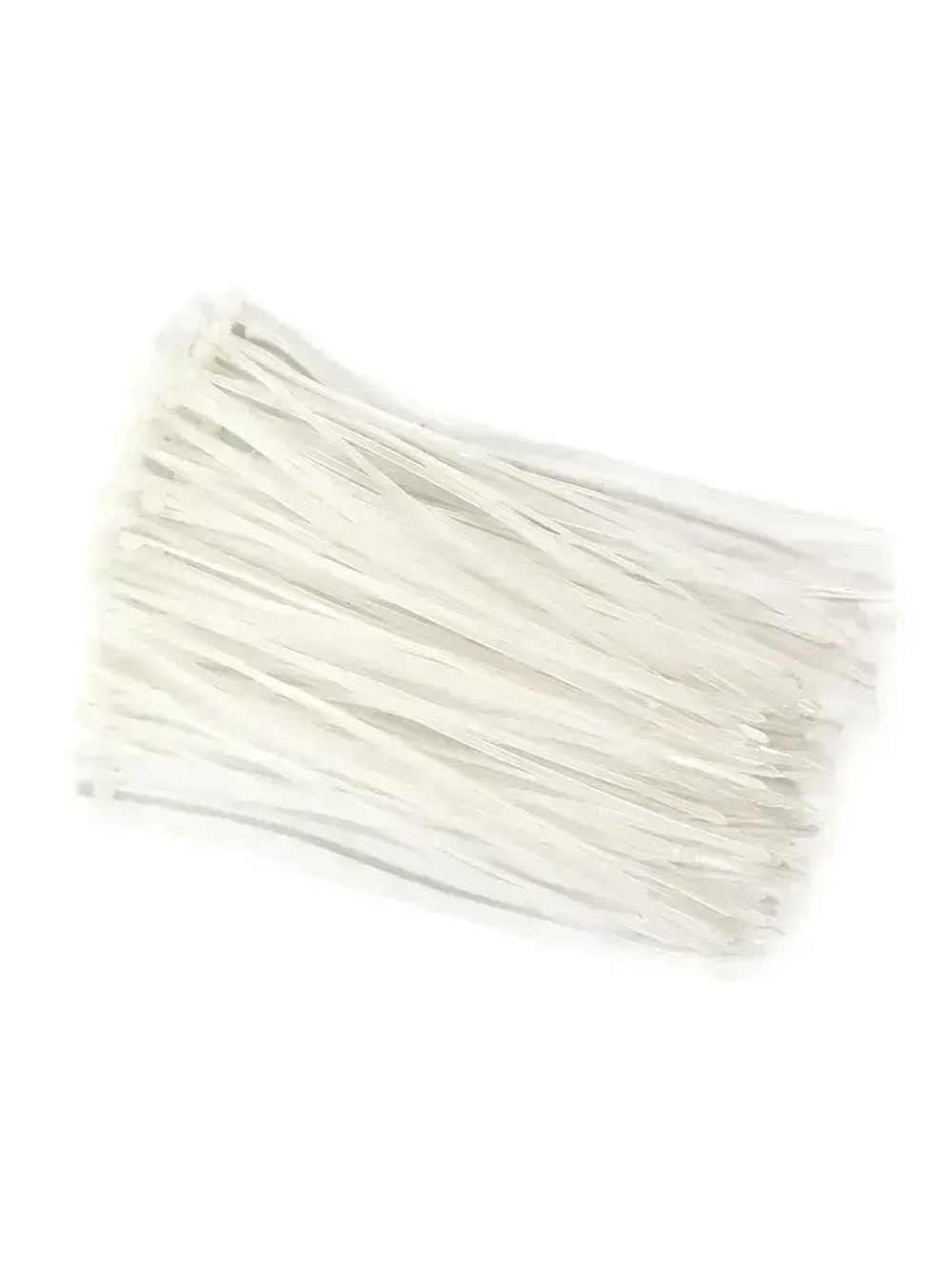 Хомуты пластиковые стяжки 150 мм 100 шт Белые KROFT