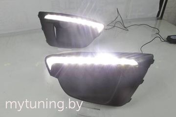 Дневные ходовые огни для Киа Рио  X-Line 2018-