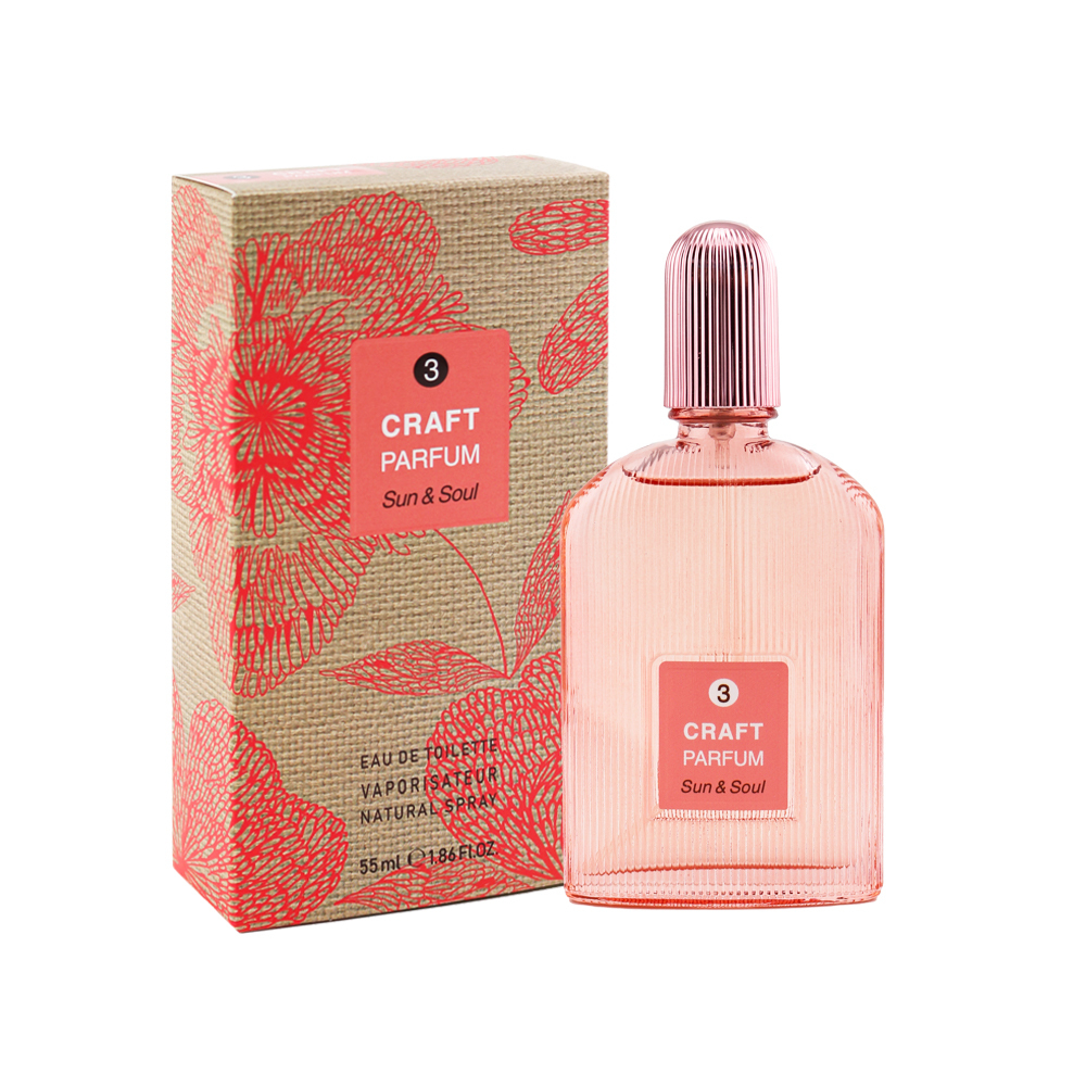 вода туалетная Craft Parfum 3 Sun &amp; Soul (Крафт Парфюм 3 Сан Энд Соул) - 55ml for women