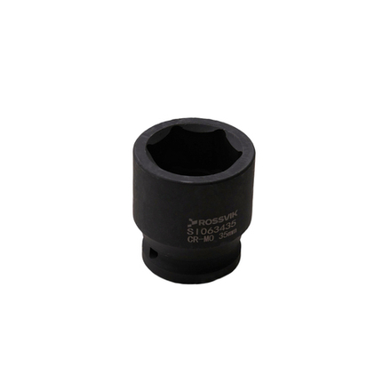 SI063435 Головка торцевая ударная 6-гранная ROSSVIK 3/4", 35мм