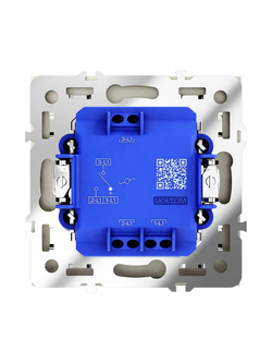 Переключатель проходной 1-кл. СП S70 10А механизм шелк Voltum VLS010304